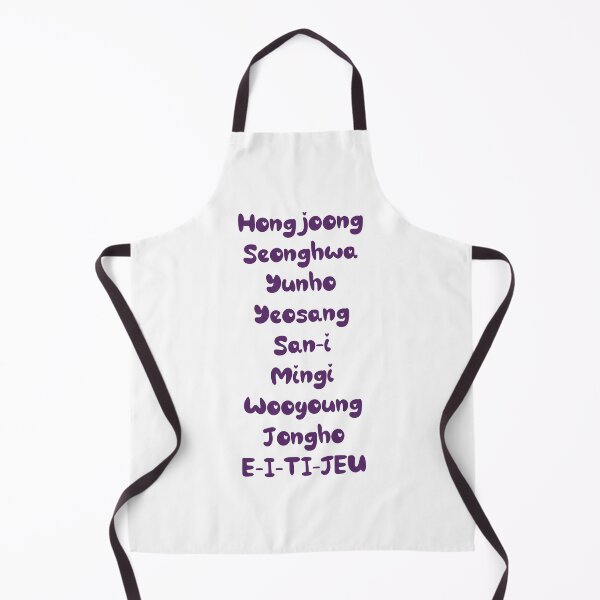 Item preview, ATEEZ names fan chant designed and sold by star1117design.