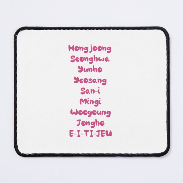 Item preview, ATEEZ names fan chant designed and sold by star1117design.