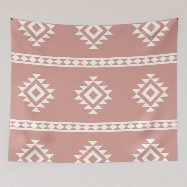 Item preview, Cozy Pink Geometric Pattern designed and sold by DesignByRoseCo.