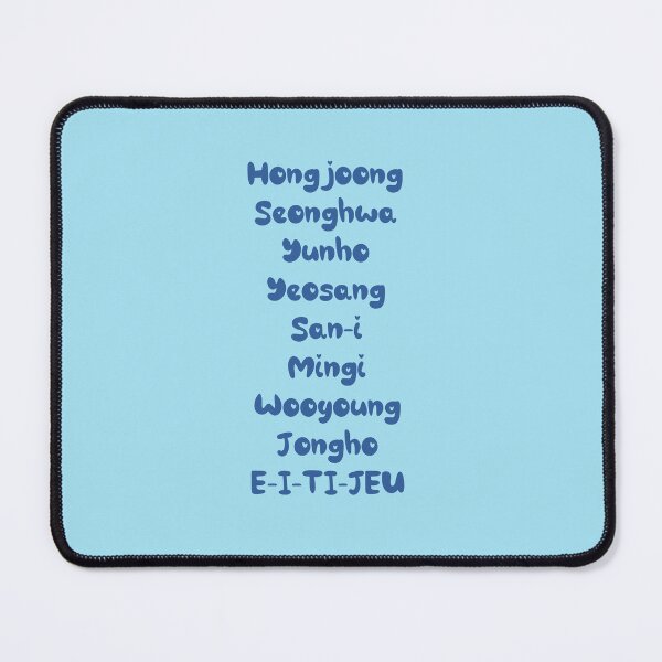 Item preview, ATEEZ names fan chant designed and sold by star1117design.