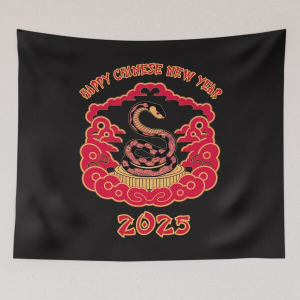 Item preview, Happy Chinese New Year 2025: Celebrate The Year Of The Snake designed and sold by elynne9.