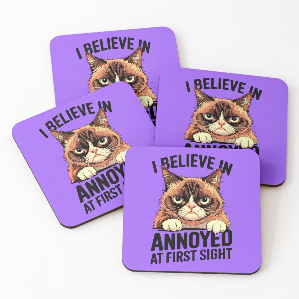 Item preview, I Believe In Annoyed At First Sight Funny Sarcastic Quote designed and sold by TheArtOfPat.