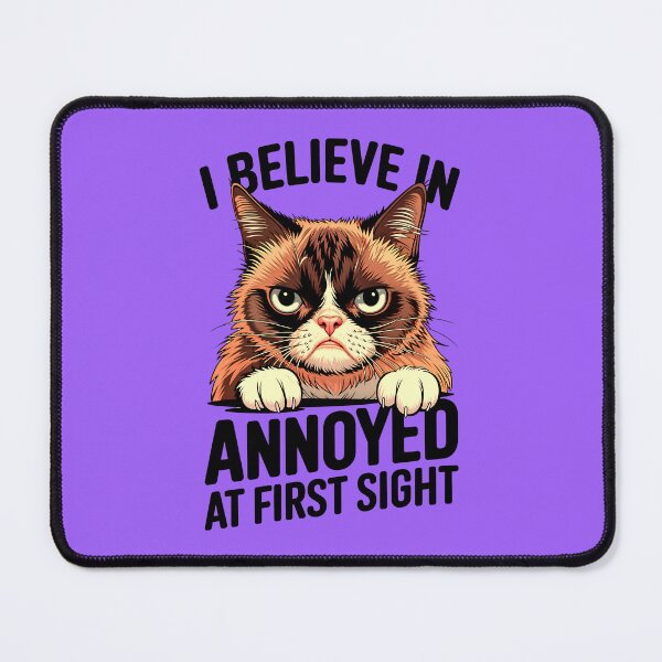 Item preview, I Believe In Annoyed At First Sight Funny Sarcastic Quote designed and sold by TheArtOfPat.