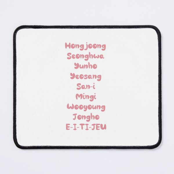 Item preview, ATEEZ names fan chant designed and sold by star1117design.