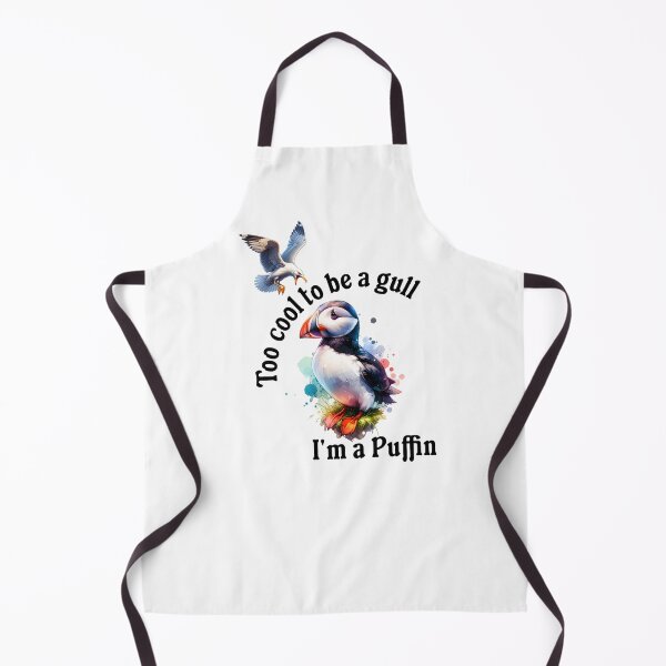 Item preview, Too cool to be a gull, I'm a Puffin designed and sold by absurditeestore.