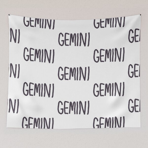 Item preview, Handwritten GEMINI astrological star sign TEXT ONLY designed and sold by JashJhaveri.