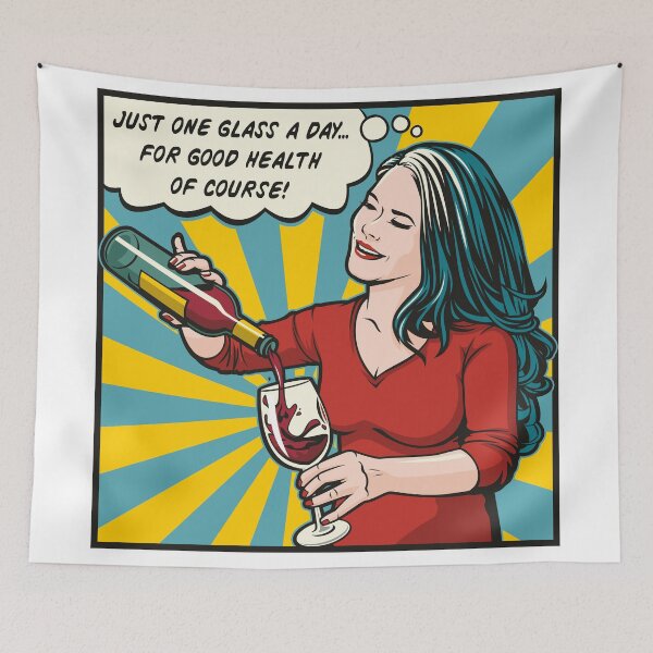 Item preview, Just One Glass... designed and sold by jamieleeart.