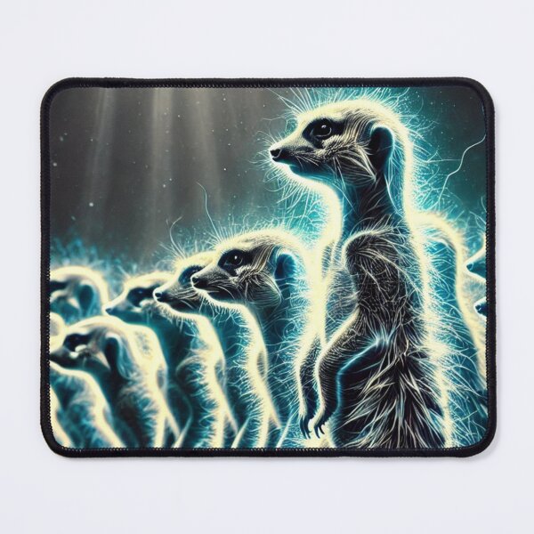 Item preview, Electrified Meerkats designed and sold by GraphikVibes.