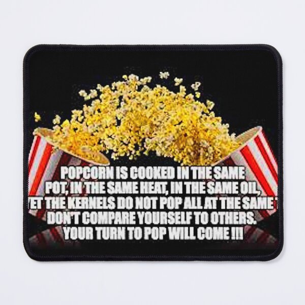 Item preview, Inspiring Popcorn - Popcorn Meme - Perfect for Movie Lovers and Snack Enthusiasts designed and sold by Earth Nature Creations.