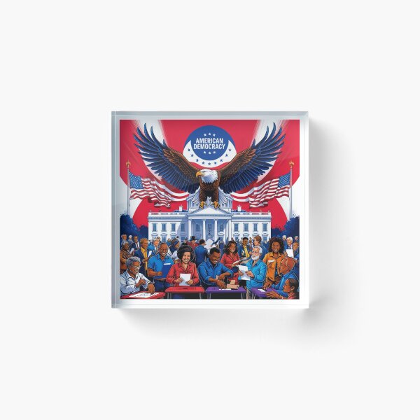 Item preview, American Democracy In Action USA Election designed and sold by Design E Khaas.