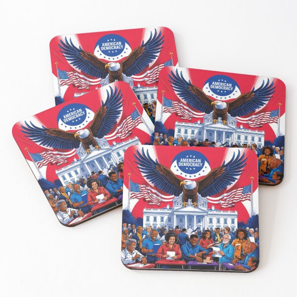 Item preview, American Democracy In Action USA Election designed and sold by Design E Khaas.