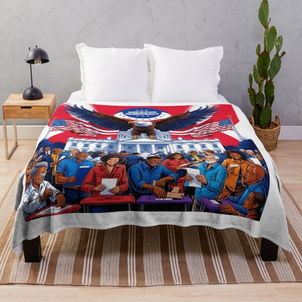 Item preview, American Democracy In Action USA Election designed and sold by Design E Khaas.