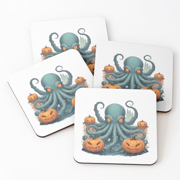 Item preview, Halloween Cartoon Kraken designed and sold by Krieghorn.
