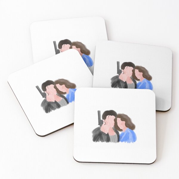 Item preview, Heathers OUR LOVE IS GOD Veronica & JD watercolour  designed and sold by EmiliaMoscovich.