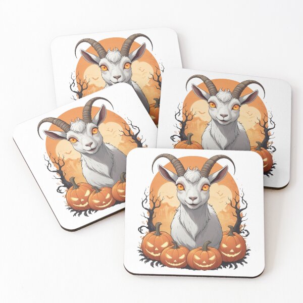 Item preview, Halloween Cartoon Goat designed and sold by Krieghorn.
