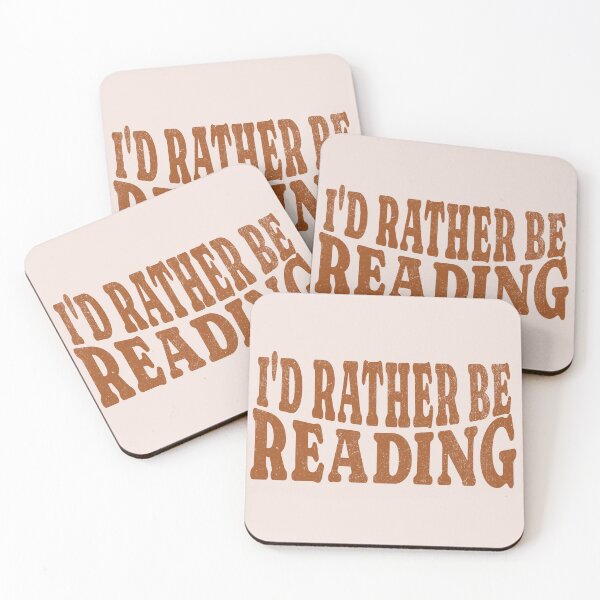 Item preview, I'd Rather Be Reading designed and sold by MightyPenShop.