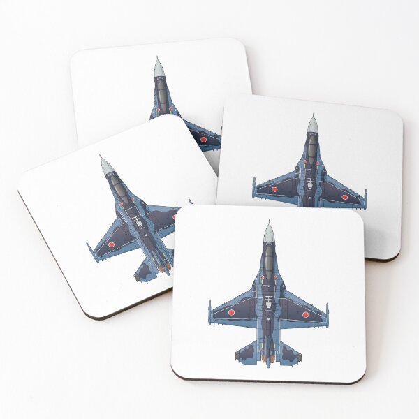 Item preview, JASDF F-2A Viper ZERO Fighter Jet HD 4C Illustration designed and sold by MIL-ART-JPN.
