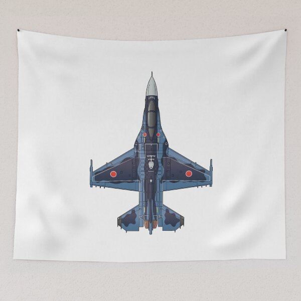 Item preview, JASDF F-2A Viper ZERO Fighter Jet HD 4C Illustration designed and sold by MIL-ART-JPN.
