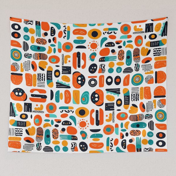 Item preview, Playful Shapes Doodles 3 designed and sold by Tom-Johnson.