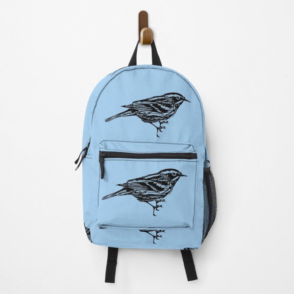 Item preview, Black-and-white Warbler Black Design  designed and sold by designsasstultd.