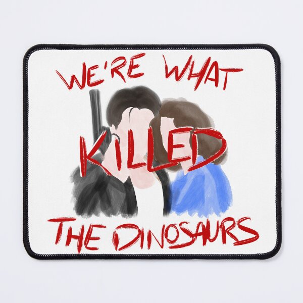 Item preview, Heathers OUR LOVE IS GOD Veronica & JD watercolour (DINOSAURS) designed and sold by EmiliaMoscovich.