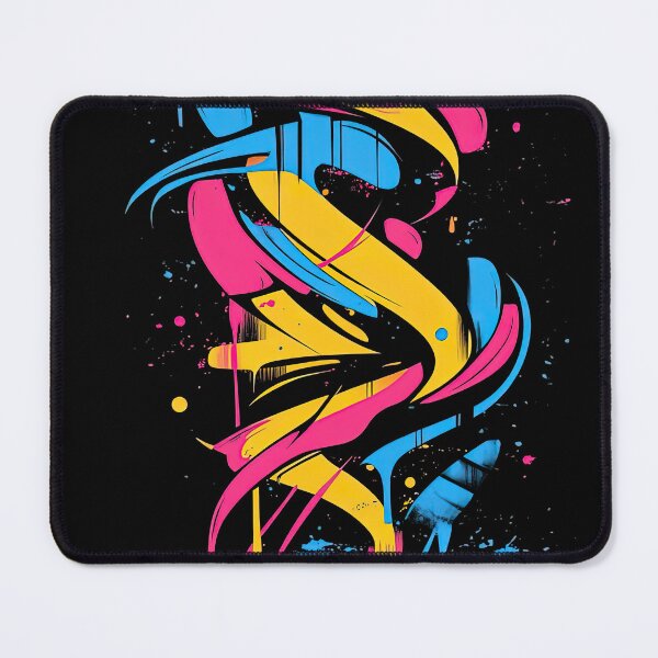 Item preview, Vibrant Abstract Graffiti Artwork with Splashes of Color designed and sold by LoveLaxmi Arts.