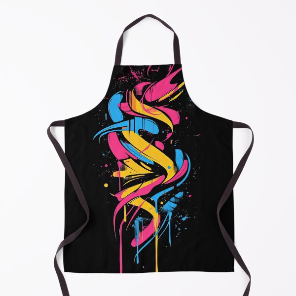 Item preview, Vibrant Abstract Graffiti Artwork with Splashes of Color designed and sold by LoveLaxmi Arts.
