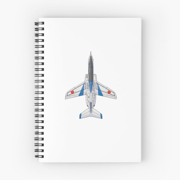 Item preview, JASDF T-4 BLUE IMPULSE Jet Trainer Aircraft HD 4C Illustration designed and sold by MIL-ART-JPN.