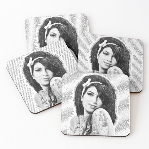 Item preview, Amy Winehouse Posters, Back to Black Poster, Album Cover Poster, Poster Print Wall Art, Custom Poster, Home Decor, Amy Winehouse, Lyrics Art designed and sold by apixelwall.