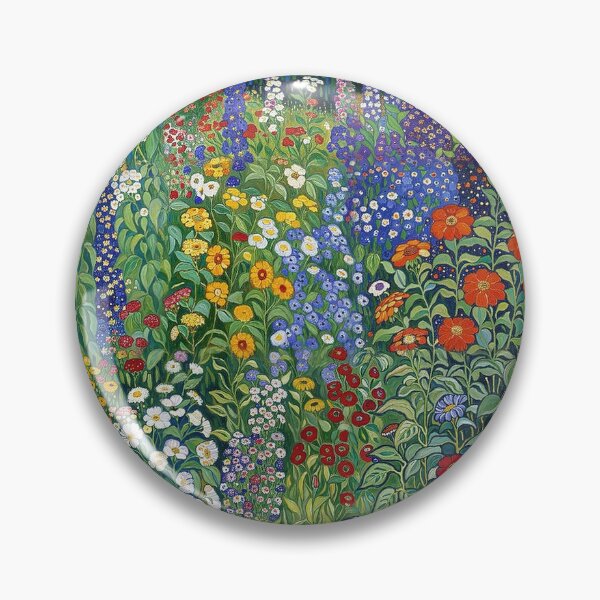 Item preview, Gustav Klimt Flower Garden designed and sold by maniacfitness.