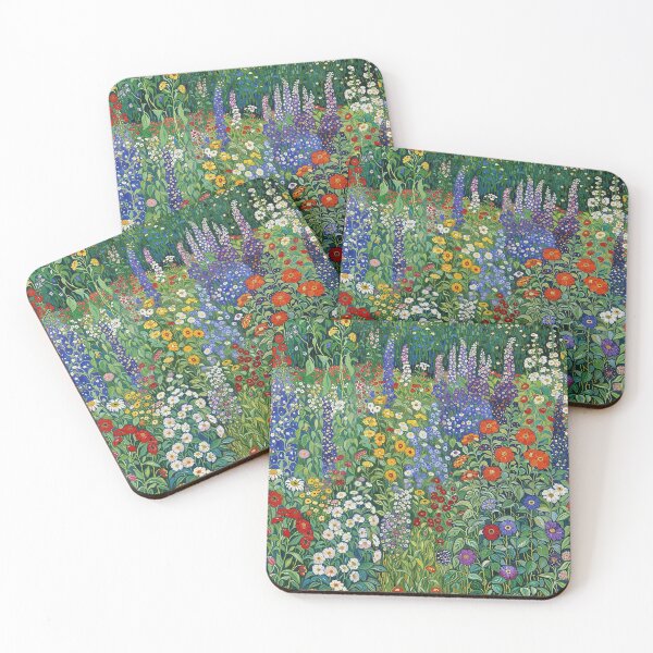 Item preview, Gustav Klimt Flower Garden designed and sold by maniacfitness.