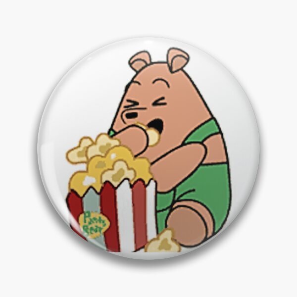 Item preview, Teddy Bears Love Popcorn - Popcorn Meme - Perfect for Movie Lovers and Snack Enthusiasts designed and sold by Earth Nature Creations.