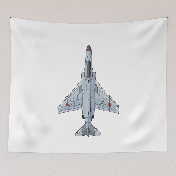 Item preview, JASDF F-4EJ Kai Phantom II  Fighter Jet HD 4C Illustration designed and sold by MIL-ART-JPN.