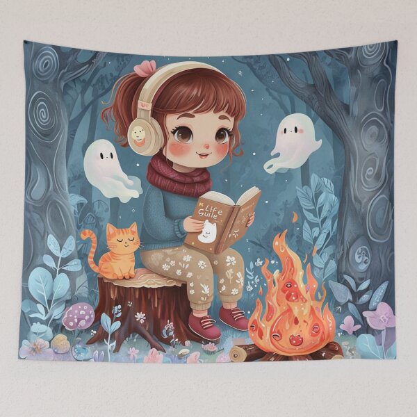 Item preview, Fantasy Reading Nook designed and sold by pixelRatz.