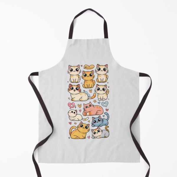 Item preview, Cute Cat Illustrations designed and sold by asbno19.