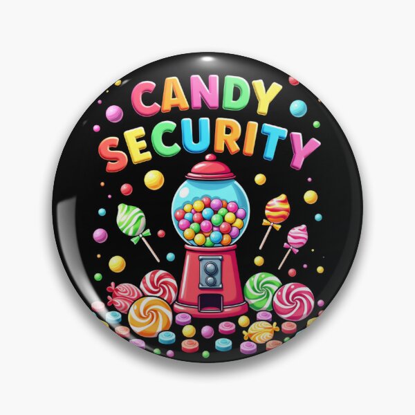 Item preview, Candy Security Funny Gumball Machine Candyland designed and sold by ArtFromBeyond.