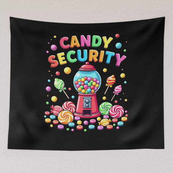 Item preview, Candy Security Funny Gumball Machine Candyland designed and sold by ArtFromBeyond.