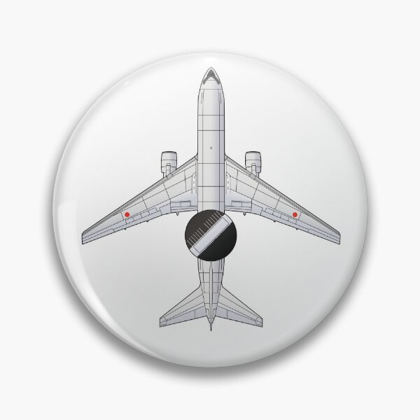 Item preview, JASDF E-767 AWACS HD 4C Illustration designed and sold by MIL-ART-JPN.