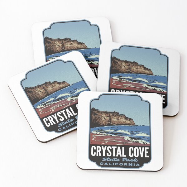 Item preview, Crystal Cove State Park California Retro designed and sold by HalpinDesign.