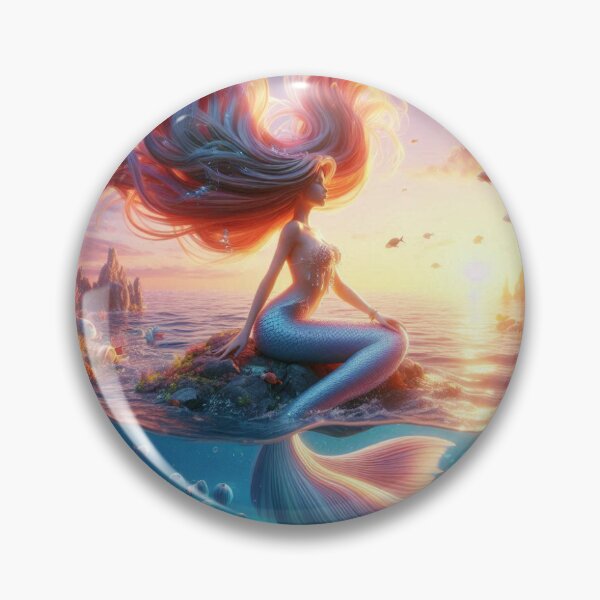 Item preview, Radiant Mermaid in Twilight Waters designed and sold by TheShadow30.