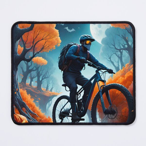 Item preview, Spooky MTB Shred Session on Halloween designed and sold by GrizzlyCollective.