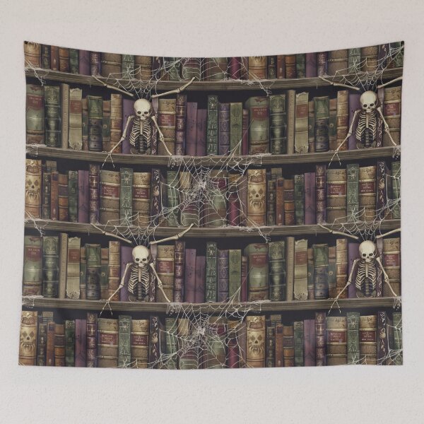 Item preview, Spooky Old Library designed and sold by Magnuna.