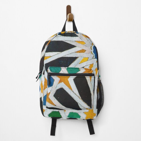 Item preview, Moroccan Tile #2: Black, Yellow, Green designed and sold by rogerstrawberry.