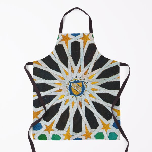 Item preview, Moroccan Tile #2: Black, Yellow, Green designed and sold by rogerstrawberry.
