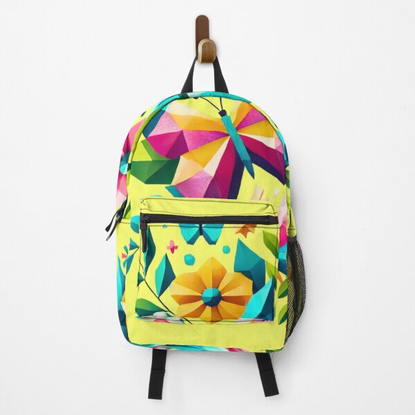 Item preview, Geometric Butterflies in Blooming Garden designed and sold by PrismWild.