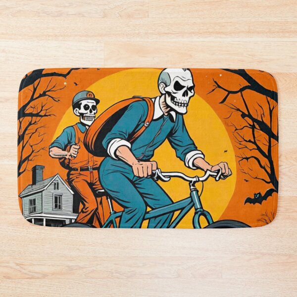 Item preview, Halloween Ventriloquist MTB Ride Through Dark Streets designed and sold by GrizzlyCollective.