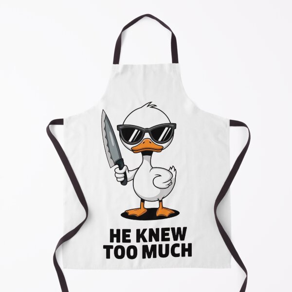 Item preview, He Knew Too Much, Funny Duck designed and sold by Krieghorn.