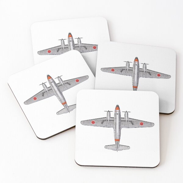 Item preview, JASDF C-46D "TENMA" Commando Military Transport Aircraft HD 4C Illustration designed and sold by MIL-ART-JPN.