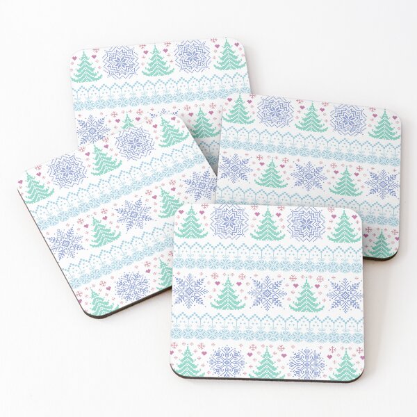 Item preview, Pastel Christmas modern ethnic design   designed and sold by _Patternique_.