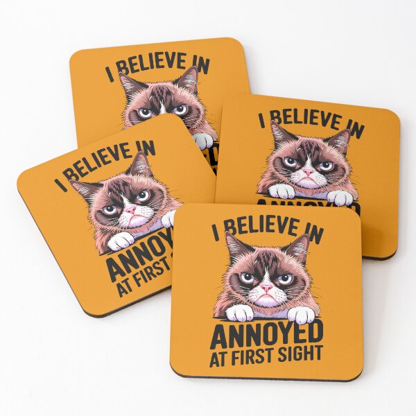 Item preview, I Believe In Annoyed At First Sight Funny Sarcastic Quote designed and sold by TheArtOfPat.